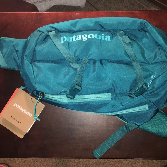 patagonia atom sling elwha blue